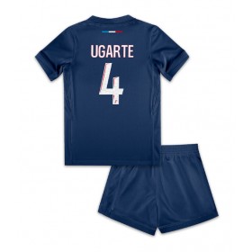 Paris Saint-Germain Manuel Ugarte #4 Heimtrikot 2024-25 Kurzarm (+ kurze hosen)